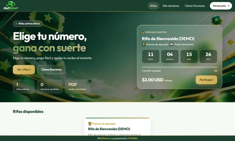 Screenshot of refismart.org