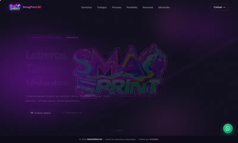Screenshot of smagprint.site